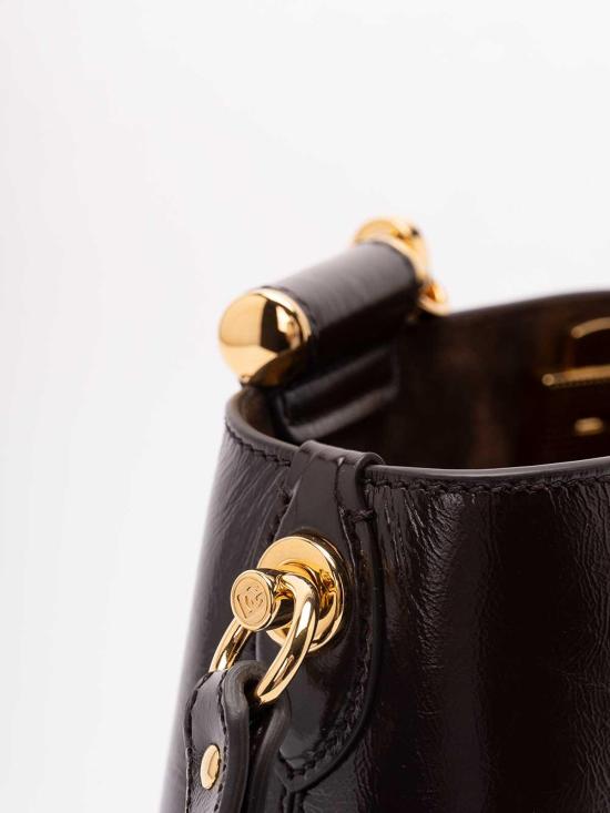 26SS 돌체앤가바나 Medium Vittoria calfskin 핸드백 BB7896AZ0008H042 Dark Brown - DOLCE & GABBANA