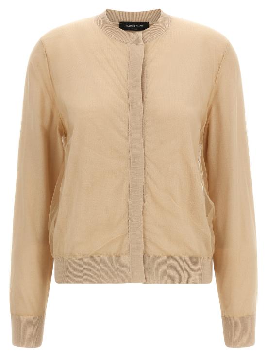 26SS 파비아나 필리피 가디건 MAD266F058L9130157 Brown