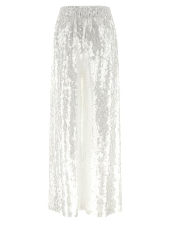 26SS 노마카말리 스트레이트 팬츠 ST2247TQ212965 White - NORMA KAMALI