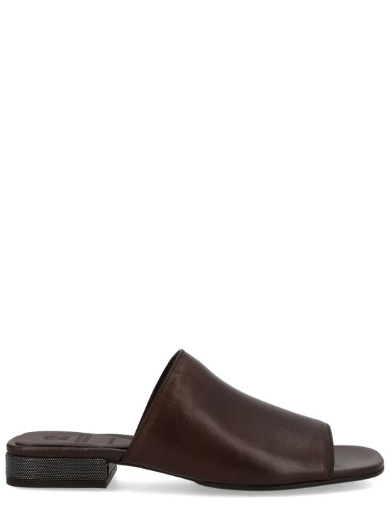 26SS 브루넬로 쿠치넬리 플랫 슈즈 MZSLC3171 C9122 BROWN