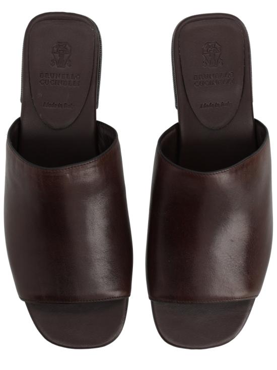 26SS 브루넬로 쿠치넬리 플랫 슈즈 MZSLC3171 C9122 BROWN - BRUNELLO CUCINELLI