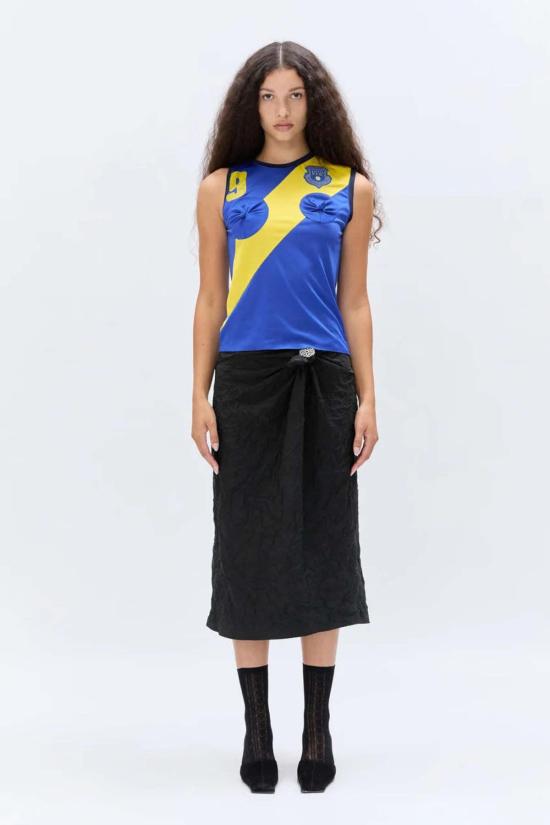  레나타 브레나 블라우스 레나타 브레냐 풋볼 펑크 탑 - RENATA BRENHA