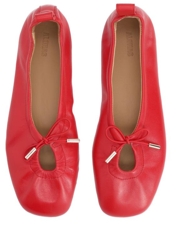 26SS 알로하스 플랫 슈즈 S100303 05 RED - ALOHAS