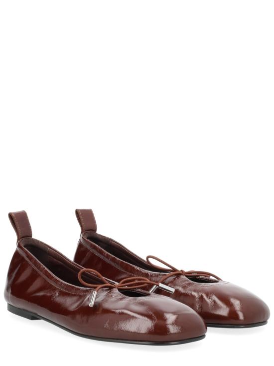 26SS 알로하스 플랫 슈즈 S100776 08 PATENTBROWN - ALOHAS