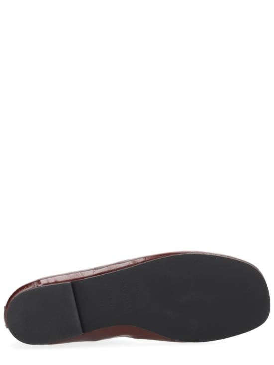 26SS 알로하스 플랫 슈즈 S100776 08 PATENTBROWN - ALOHAS