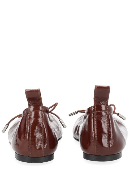 26SS 알로하스 플랫 슈즈 S100776 08 PATENTBROWN - ALOHAS