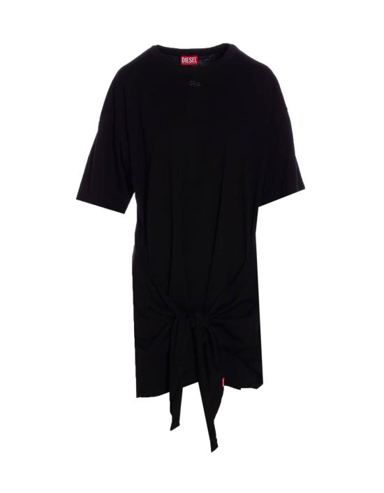  디젤 숏 원피스 디 아이보르 드레스 블랙