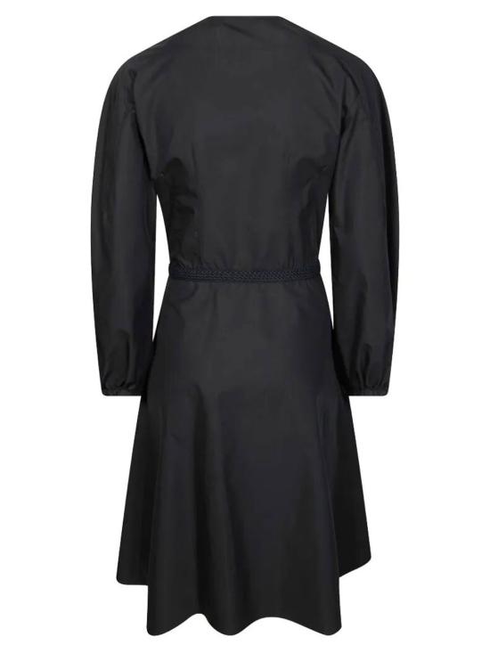 26SS 몽클레어 미디 원피스 L10932G00008 59866 999 BLACK - MONCLER