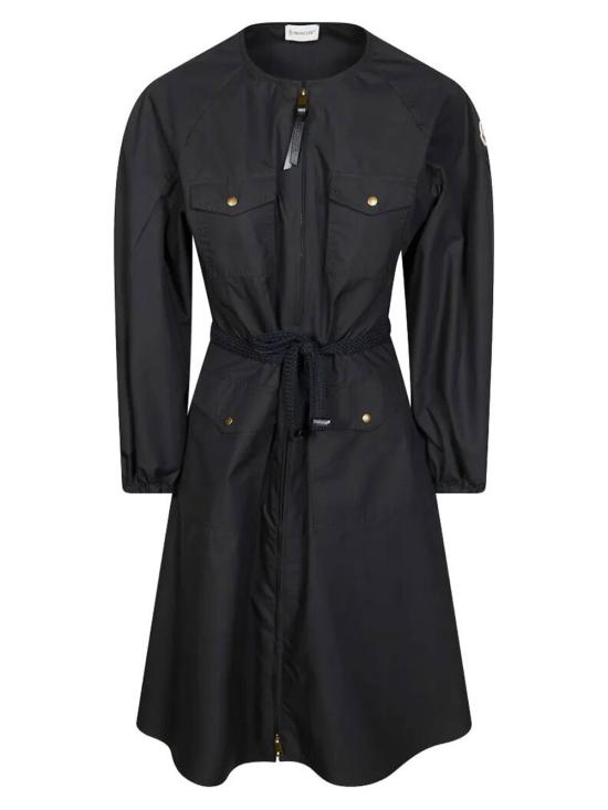 26SS 몽클레어 미디 원피스 L10932G00008 59866 999 BLACK