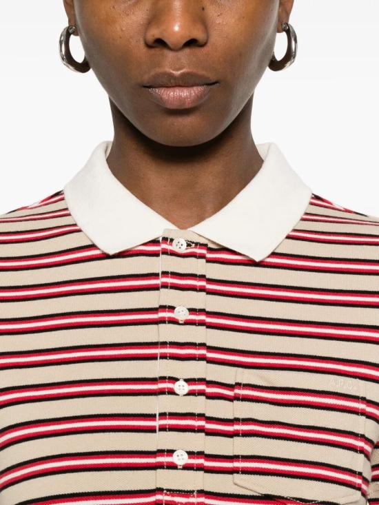 26SS 아페쎄 숏 원피스 COHMZ F35270 BAC DK BEIGE - A.P.C.