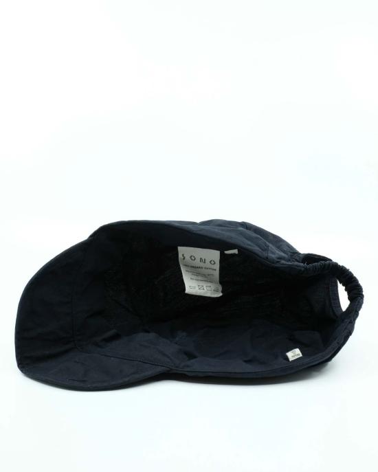  본 소노 모자 소노 오프 블랙 코튼 클라우드 캡 - VON SONO