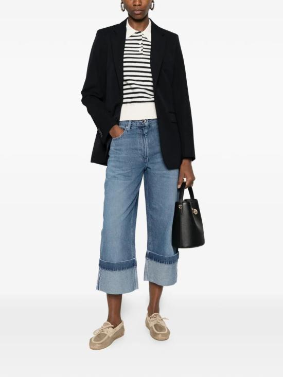 26SS 아페쎄 폴로 티셔츠 COHNX F23484 TAS ECRU DK NAVY - A.P.C.