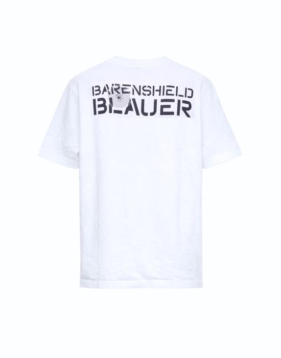 26SS 블라우어 긴팔 티셔츠 26SBLUH02237 100 - BLAUER