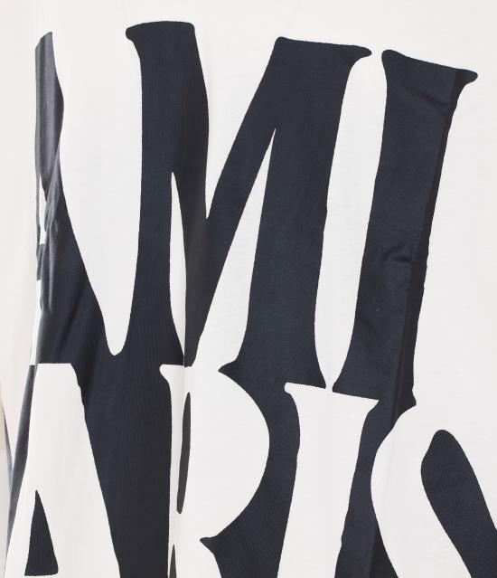 26SS 아미 알렉산드르 마티우시 반팔 티셔츠 UTS381 726136 White - AMI ALEXANDRE MATIUSSI