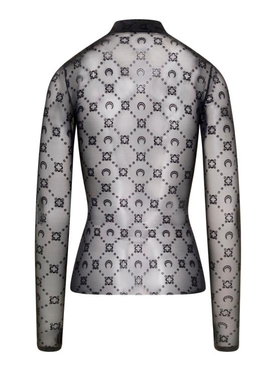 26SS 마린세르 긴팔 티셔츠 WTO388ACJER0005BK99 Black - MARINE SERRE