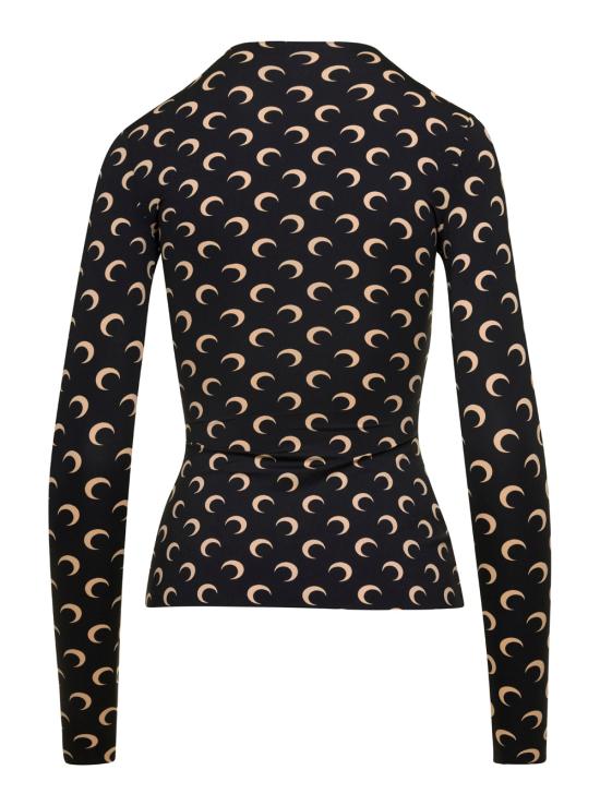 26SS 마린세르 긴팔 티셔츠 WTS006ACJER0001IT99 Black - MARINE SERRE