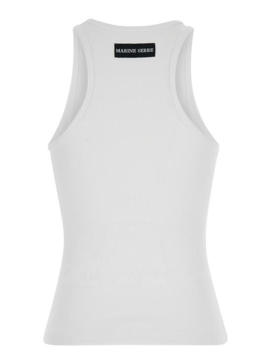 26SS 마린세르 민소매 티셔츠 WTT014ACJER0011WH10 White - MARINE SERRE