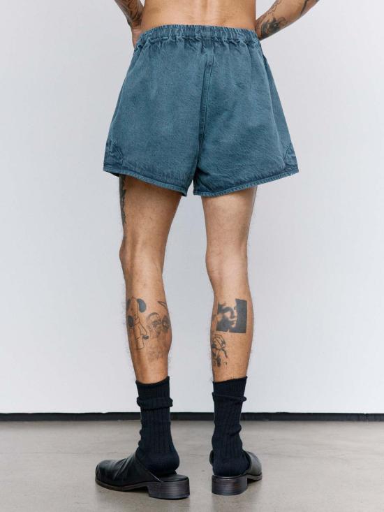  [키즈] 본 소노 쇼츠/버뮤다 Sono 블루스톤 코튼 슐츠 쇼츠 - VON SONO