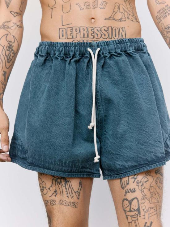  [키즈] 본 소노 쇼츠/버뮤다 Sono 블루스톤 코튼 슐츠 쇼츠 - VON SONO