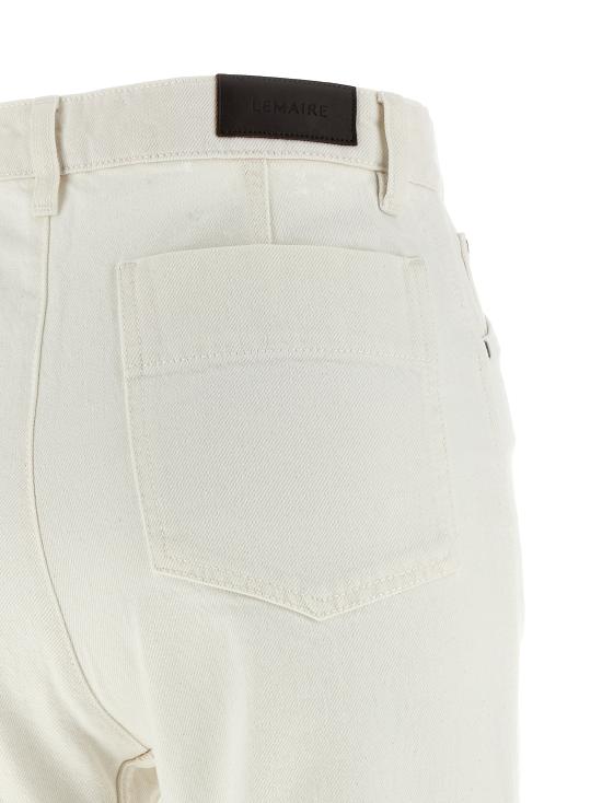 26SS 르메르 스트레이트 팬츠 PA1226LD1070WH086 White - LEMAIRE