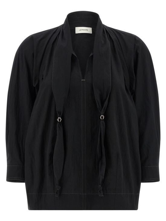 26SS 르메르 블라우스 SH1222LF1399BK999 Black