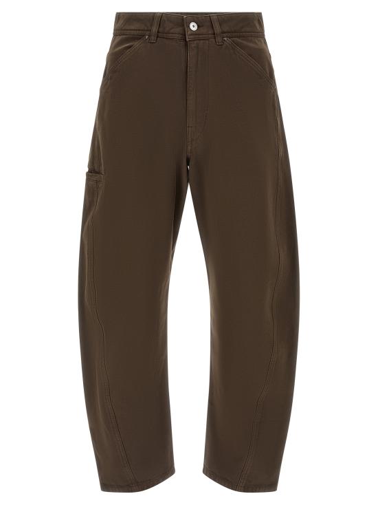 26SS 르메르 트위스티드 워크웨어 팬츠 PA1102LD1068BR423 Brown