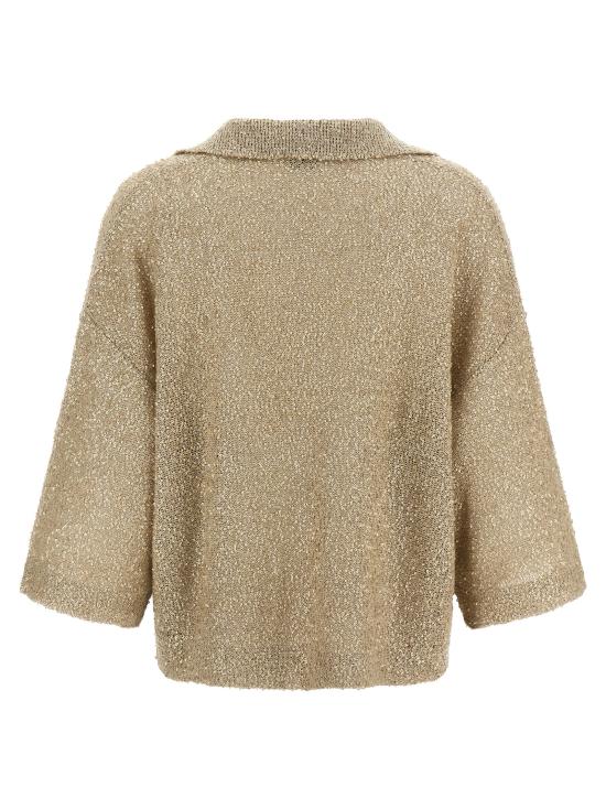 26SS 브루넬로 쿠치넬리 폴로 티셔츠 MJC547005C9732 Beige - BRUNELLO CUCINELLI