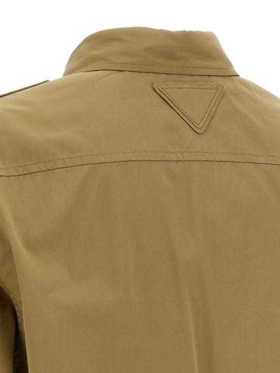 26SS 프라다 블라우스 P431JSOOO1XV2F034X Beige - PRADA