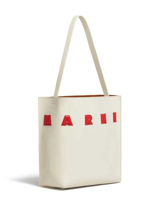 26SS 마르니 토트백 SHMP0111U0P6483 IVORY LACQUER - MARNI