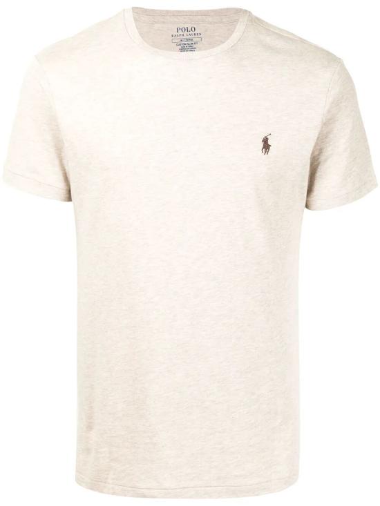 26SS 폴로 랄프로렌 포니로고 자수 반팔 티셔츠 710671438 203 EXPEDITION DUNE HEATHER