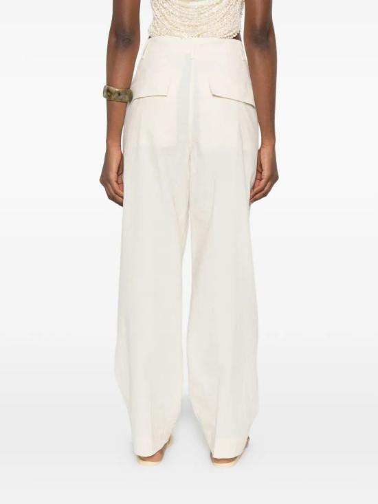 26SS 드리스 반 노튼 스트레이트 팬츠 0109763183 5 ECRU - DRIES VAN NOTEN