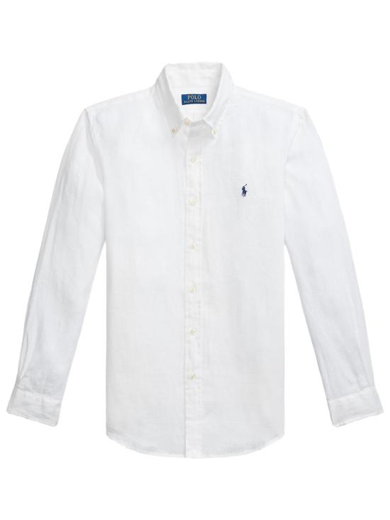 26SS 폴로 랄프로렌 긴팔 셔츠 710966294 506 WHITE