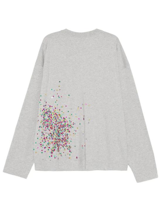 26SS 드리스 반 노튼 긴팔 티셔츠 0211133603 813 GREY MELANGE - DRIES VAN NOTEN