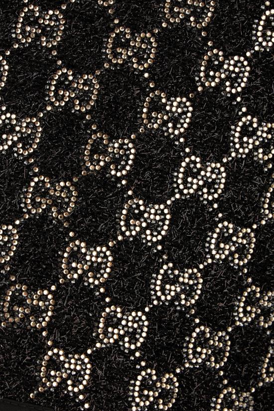 26SS 구찌 울 트위드 라메 탑 846682ZARWY 1000 NERO - GUCCI