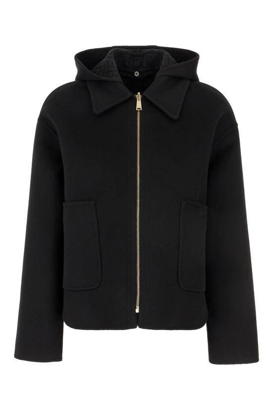 26SS 펜디 코트 FJ7696A5HD F1FL8 BLACK GREY