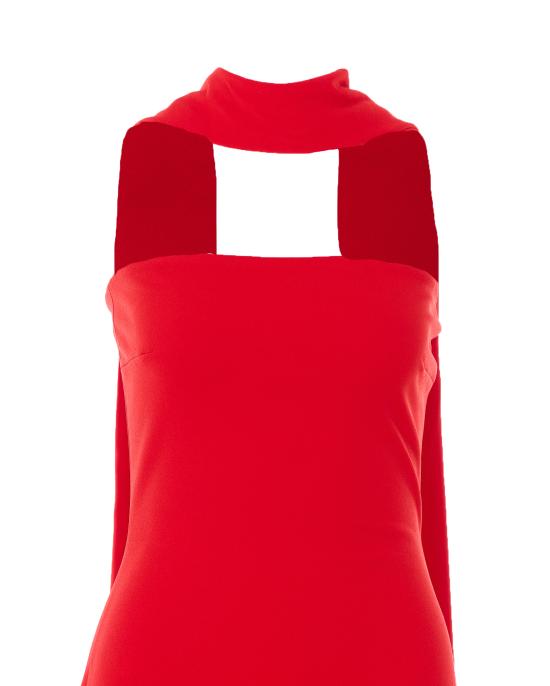 26SS 솔러스런던 미디 원피스 OS47049 RED Red - SOLACE LONDON