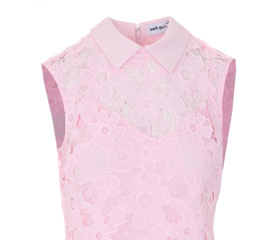 26SS 셀프 포트레이트 미디 원피스 164SA PINK Pink - SELF PORTRAIT