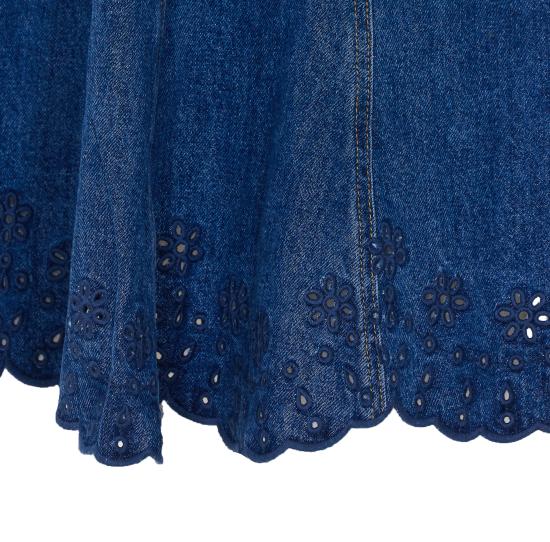 26SS 셀프 포트레이트 미디 원피스 820S BLUE Blue - SELF PORTRAIT