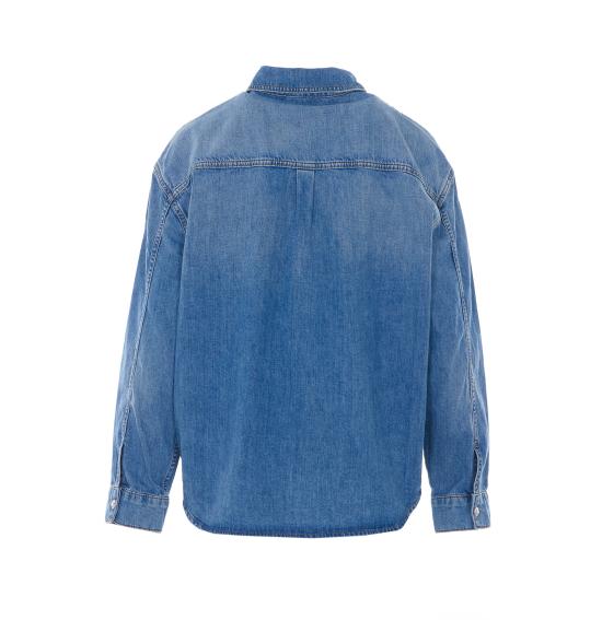 26SS 애니빙 셔츠 A0711690 WHD71WASHED BLUE Blue - ANINE BING