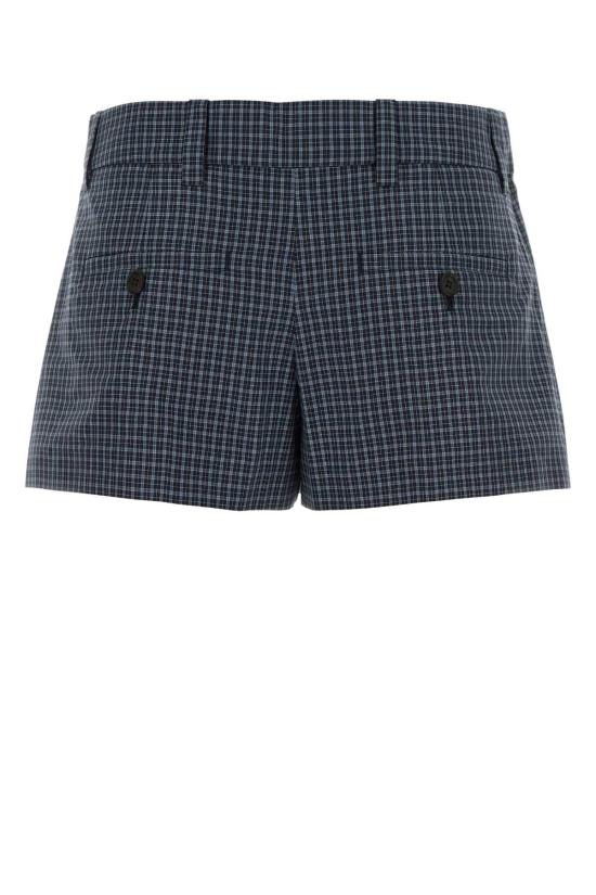 26SS 미우미우 숏 스커트 MG2647SOOO19CW F0008 Checked - MIU MIU
