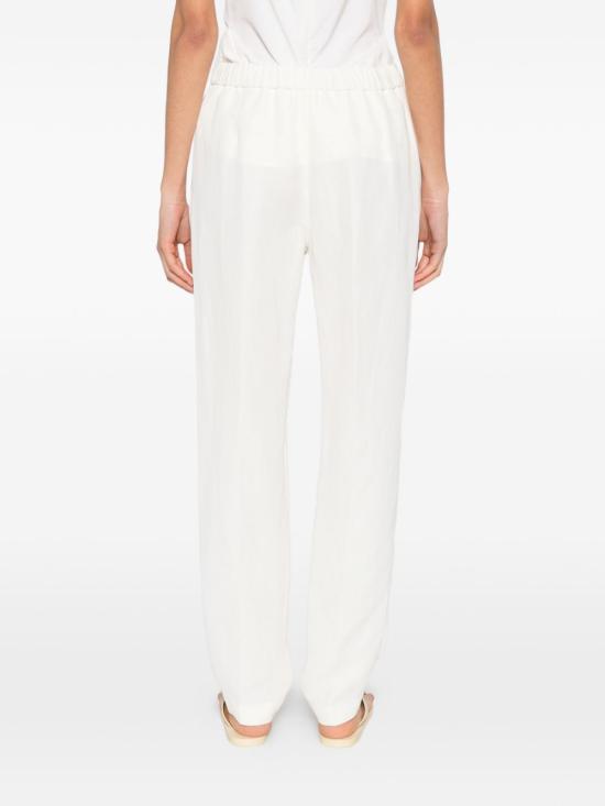 26SS 파비아나 필리피 스트레이트 팬츠 PAD276F366 M1500145 Bianco - FABIANA FILIPPI