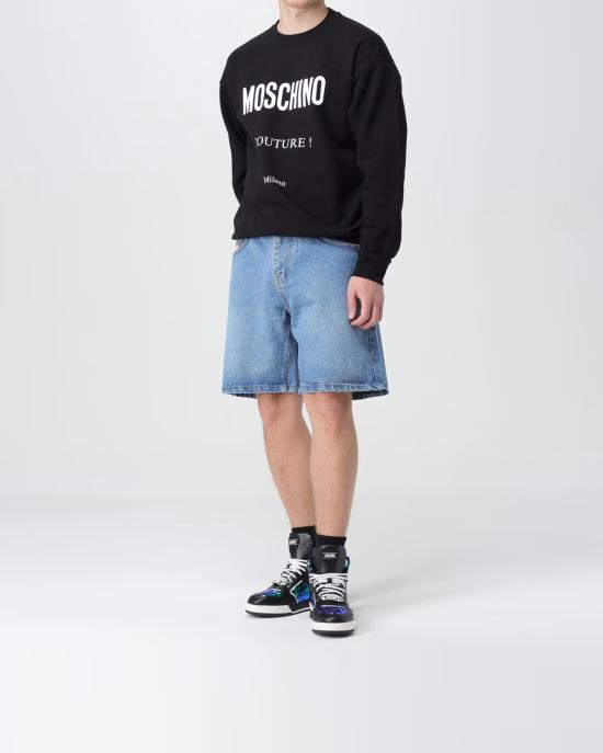 26SS 모스키노 긴팔 티셔츠 1705 5228 1555 NERO - MOSCHINO