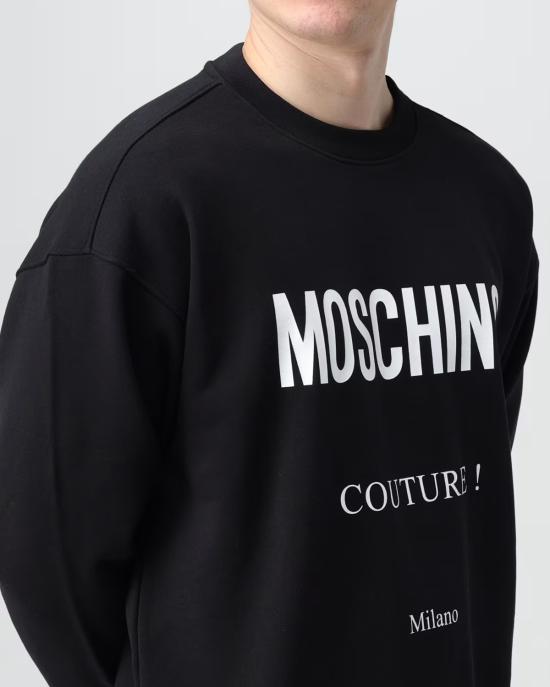 26SS 모스키노 긴팔 티셔츠 1705 5228 1555 NERO - MOSCHINO
