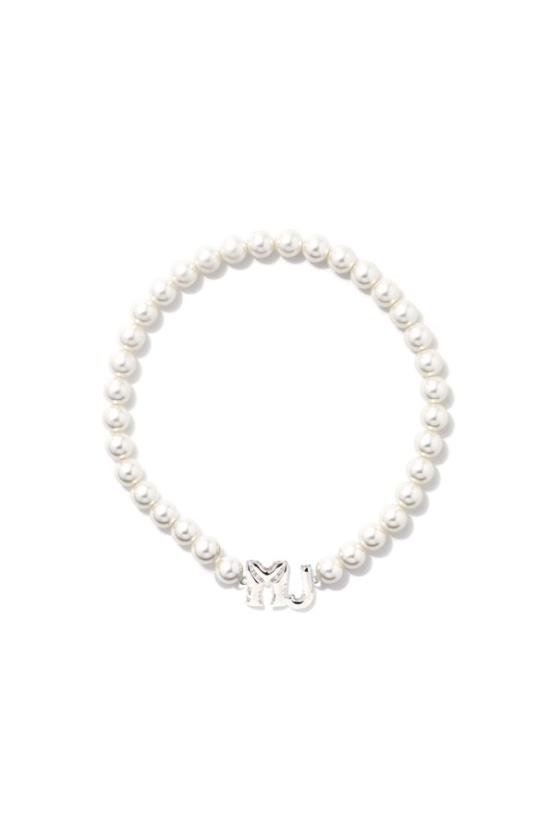 25SS 마크제이콥스 목걸이/팬던트 2R3JNC001J79 188 white silver PERLA