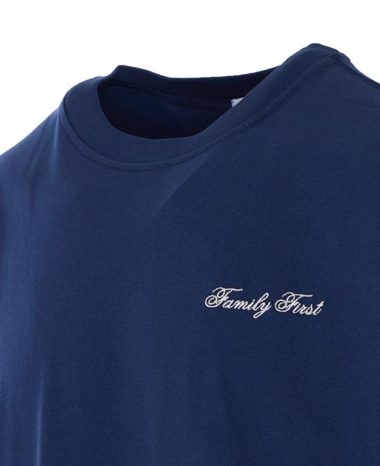 26SS 패밀리퍼스트 밀라노 반팔 티셔츠 TS2600 DB Blue - FAMILY FIRST MILANO