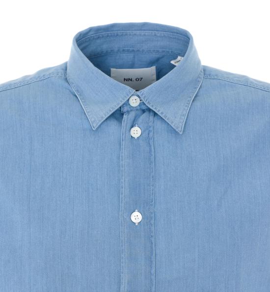 26SS 엔엔07 데님 셔츠 2485765247 BLEACH INDIGO Blue - NN07