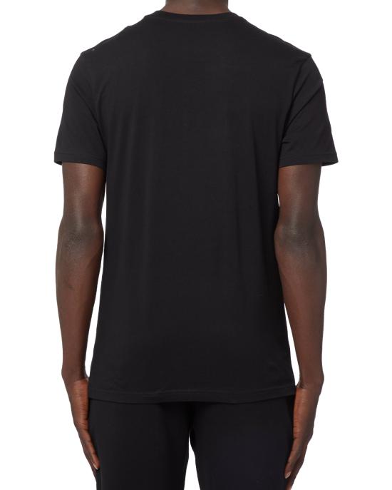 26SS 모스키노 반팔 티셔츠 0703 2041 1555 NERO BIANCO - MOSCHINO