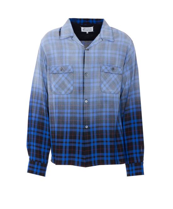 26SS 마르지엘라 그러디언트 체크 셔츠 S50DT0069 M35706001F