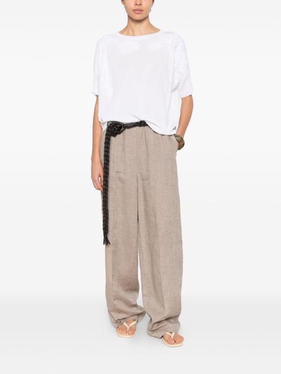 26SS 에르마노 피렌제 스웨터 D48EM011 EP2MF010 White - ERMANNO FIRENZE