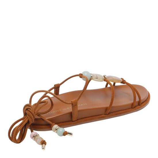 26SS 스튜어트 와이츠먼 힐/펌프스 SN694 MAJORCA WRAP SUEYVY Brown - STUART WEITZMAN